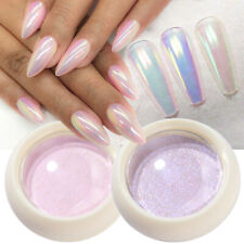 Neon Magic Rubbing Dust Nail Glitter Aurora Solid Nail Powder Chrome Pigment #