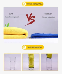 Microfiber Towels for Cars-Extra Thick Car Drying Towel ,Absorbent Car Wash T... - Picture 1 of 12