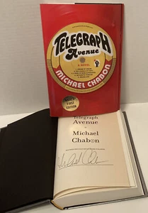 SIGNED- Telegraph Avenue - Michael Chabon First Edition Hard Cover W/ Dust Cover - Picture 1 of 8