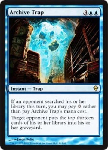 MTG - Archive Trap - Zendikar - NM, English Magic FLAT RATE SHIP - Image 1 of 1