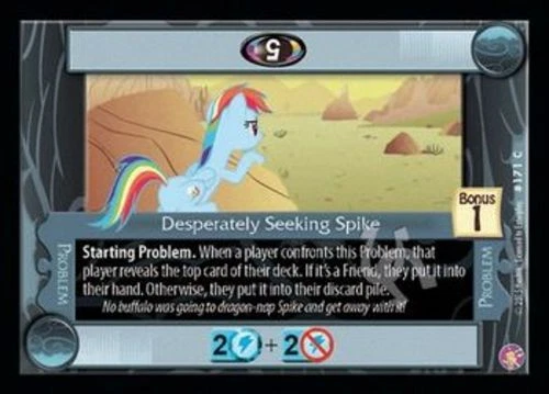 My Little Pony Absolute Discord Desperately Seeking Spike x3 - 171 -  MLP CCG  - Image 1 of 1