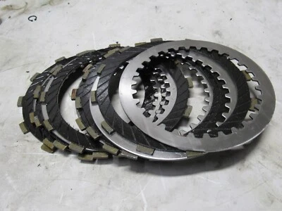 1987 Kawasaki Ninja EX500 Clutch Plates Friction Steel  13089-026 - Image 1 of 4