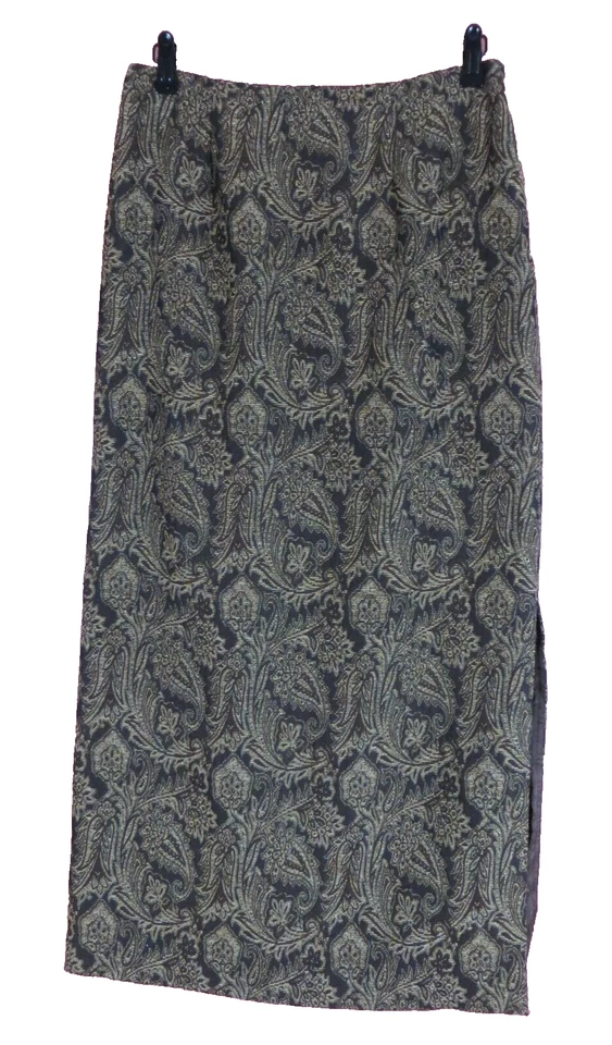 SK14218- Falda lápiz recta de lana para mujer de DANA BUCHMAN Talla larga de paisley 8 Foto 1 de 4