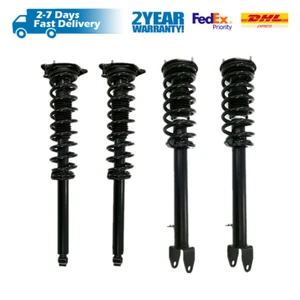 4Pcs Front Rear Left Right Coil Spring Shock Struts Fit Tesla Model S 2011-2016  - Imagen 1 de 10