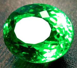 AAA+ Large 170.00 Ct. Green Peridot Oval Cut Loose Gemstone Gift for Women/Her - Picture 1 of 7