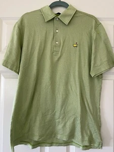 Amen Corner Herren L Polo Grün Weiß Kurzarm Masters Augusta National Golf - Bild 1 von 5