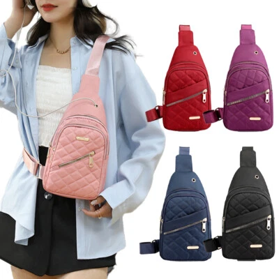 Bolso bandolera informal de hombro único para mujer Mochila de gran capacidad Foto 1 de 4