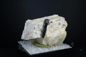 Aegirine on Matrix / Magnet Cove, Arkansas 1973 / Thumbnail Mineral Specimen - Picture 1 of 3