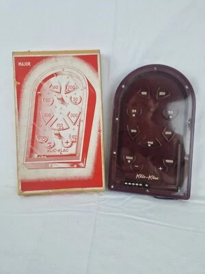 Ancien Jeux De Table Flipper Klic Klac Jouet Vintage Avec Boite - Photo 1/4