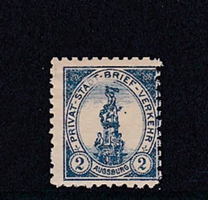 augsburg germany 2pf j968 - Picture 1 of 2