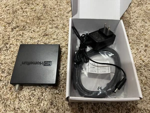 HDHomeRun CONNECT DUO 2-Tuner TV Receiver HDHR5-2US OTA Live TV Streamer NEW - Afbeelding 1 van 3