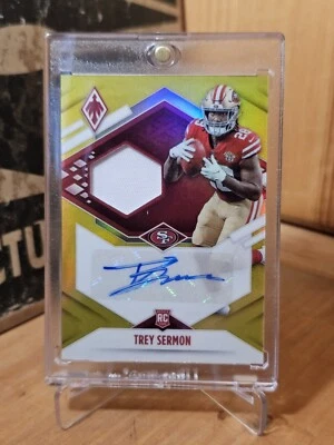 2021 Trey Sermon Panini Phoenix RPA /75 - Image 1 of 2