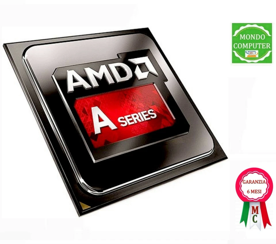 PROCESSORE  AMD SOCKET FM2   A6-6400K     3,90GHZ    AD640KOKA23HL - Immagine 1 di 1