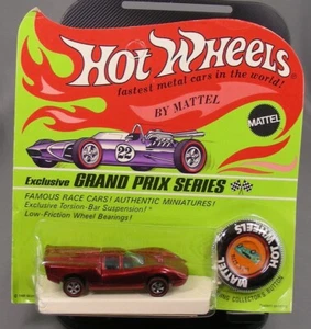 Redline Hot Wheels 1969 LOLA GT70 Red USA Blister Pack BP On Card - Picture 1 of 5