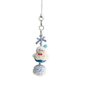 Portable Snowflake and Snowman Key Holder Accessory for Seasonal Cheer - Picture 1 of 8
