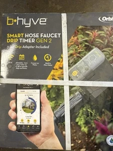 Orbit B Hyve Smart Hose Faucet Drip Timer Gen 2 - WiFi Sprinkler - Picture 1 of 1