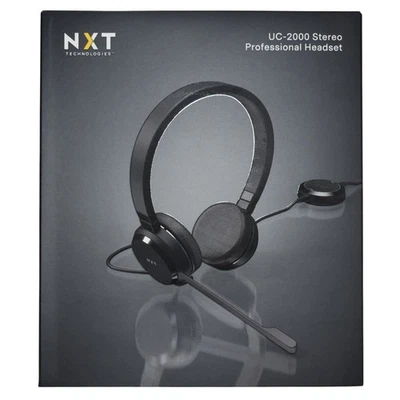 NXT Technologies UC-2000 NX55445 Cuffie stereo con cancellazione del rumore c... - Immagine 1 di 4