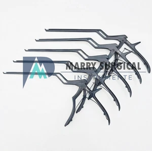 Kerrison Bayonet Bone Spine Rongeur German Orthopedic Instruments 5 PCS Set - Imagen 1 de 3