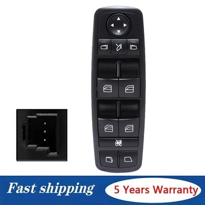 Interruptor de ventana de puerta del lado del conductor para Mercedes-Benz GL320 GL350 R350 GL450 R63 AMG Foto 1 de 4