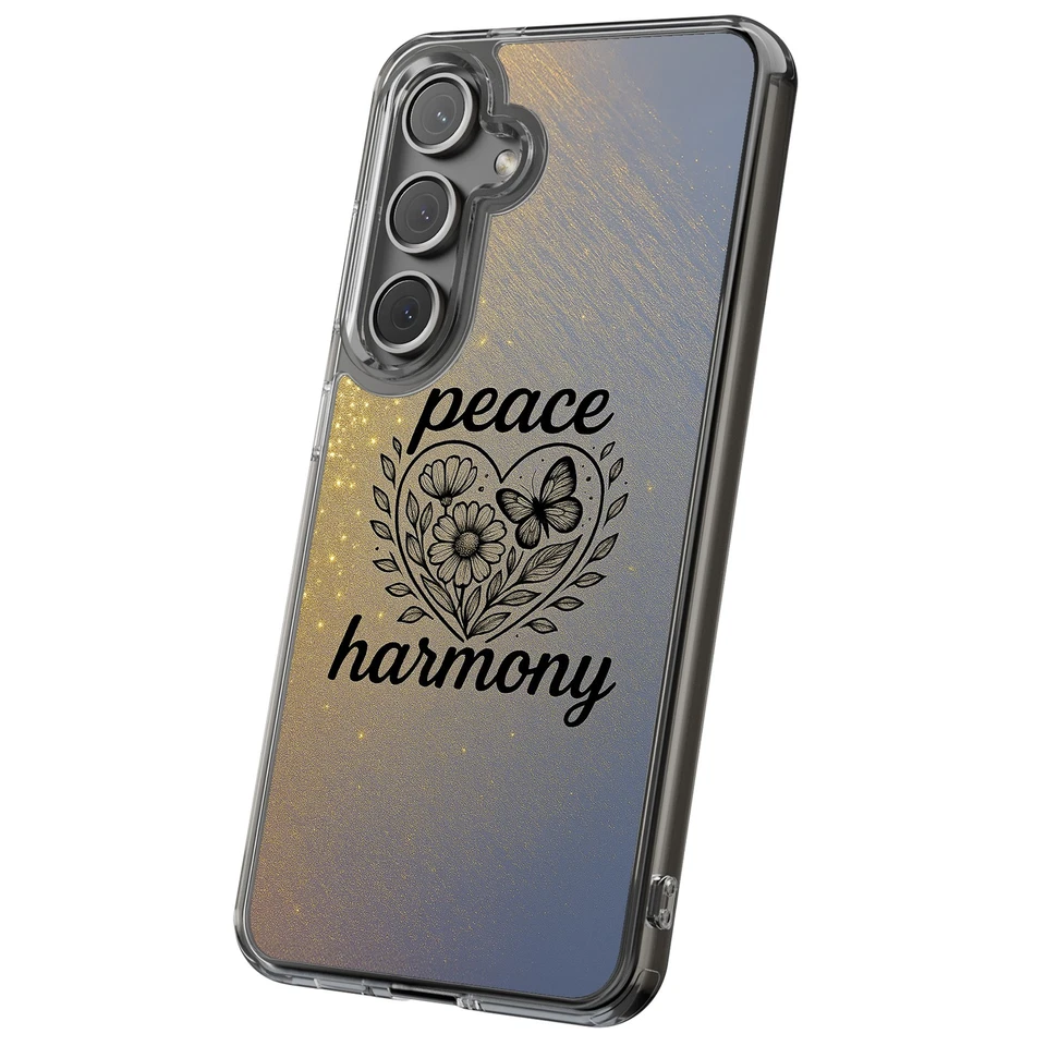 Tuf Case For Samsung Galaxy S(S25,S24,S23,S22,S21,S20),Peace Harmony Print - Image 1 of 4