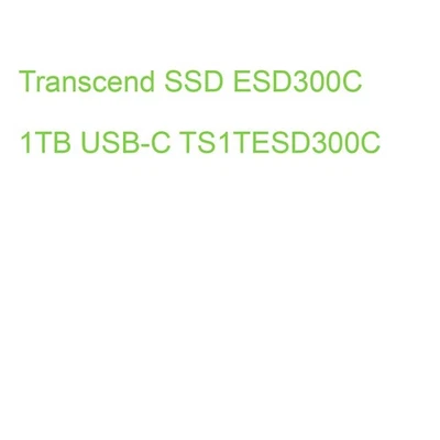 Transcend SSD ESD300C 1TB USB-C TS1TESD300C (0760557863533) - Bild 1 von 2