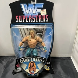 FIGURINE VINTAGE JAKKS PACIFIC WWF SUPERSTARS SERIES 3 SHAWN MICHAELS - NEUVE - Photo 1/3