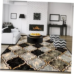 Area Rugs 6x9 Washable Living Room Rug,Non-Slip Non-Shedding Ultra-Soft Floor - Picture 1 of 8