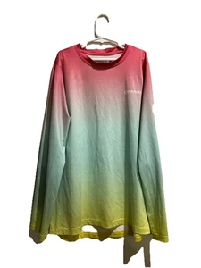 Magellan Outdoor Moisture-Wicking Boyfriend Fit Fish Gear Multicolor Top Girls M - Picture 1 of 3