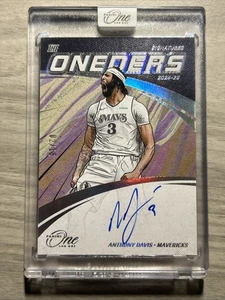 2024-25 Panini One and One Anthony Davis Oneders On Card Auto Mavs Encased #/15 - Picture 1 of 2