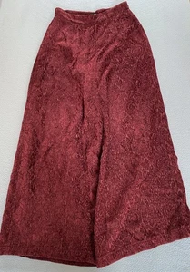 ISCHIKO OSKA HOSE GR. 10 DAMEN LAGENLOOK WEIT JAQUARD BURGUND - Bild 1 von 13