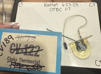 CV189 Choke Thermostat for Fury Ram Van Truck Le Baron Plymouth Caravelle Dodge - Image 1 of 2