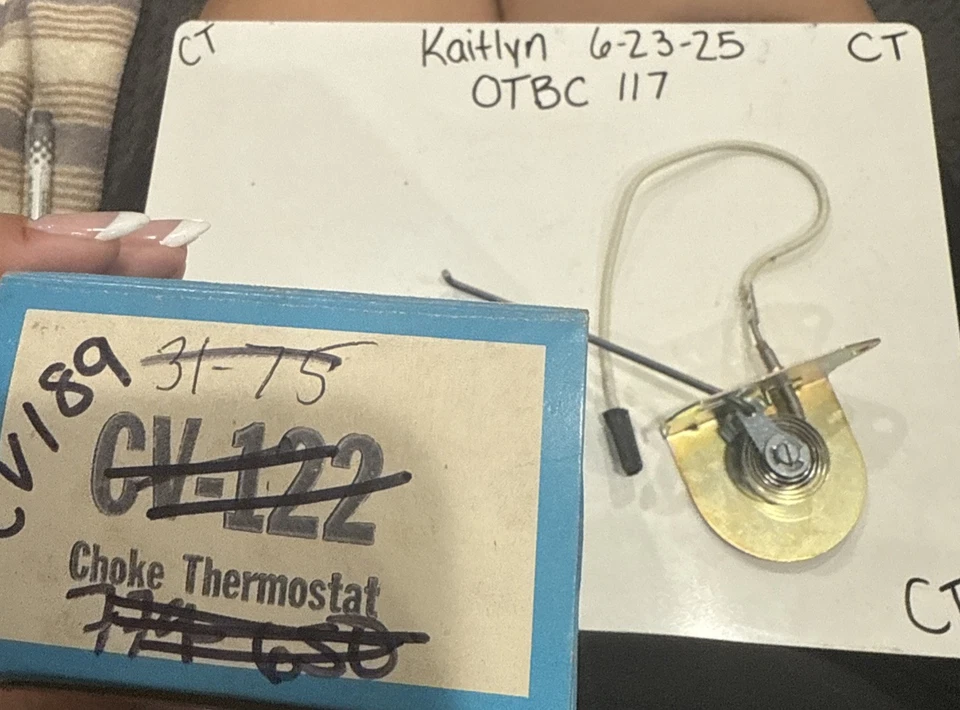 Termostato obturador CV189 para camioneta Fury Ram Le Baron Plymouth Caravelle Dodge Foto 1 de 2