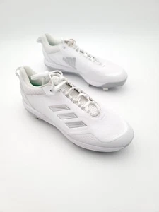 Zapatos de béisbol Adidas Icon 7 blancos para hombre 12 - Imagen 1 de 7