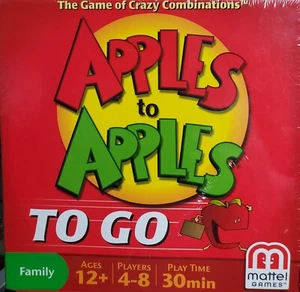 Mattel Apples To Apples To Go Travel Edition Family Card Game NEW/SEALED - Picture 1 of 6