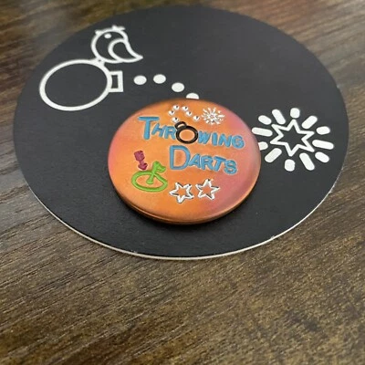 LIBERTY BALL MARKERS THROWING DARTS! Hand Made Custom Copper Golf Ball Marker!