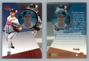 1996 UPPER DECK DIAMOND DESTINY HOF DD5 GREG MADDUX BRAVES - Picture 1 of 1