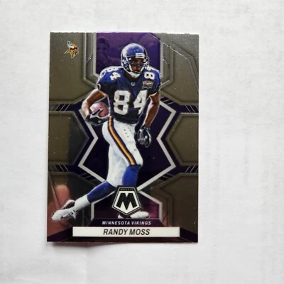 🏈 2022 Randy Moss Silver Panini Mosaic WR Minnesota Vikings NICE 👀 - Image 1 of 2