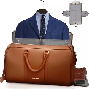 GOODIES LABS Garment Bag For Travel, Carry On, Bag for Suits, Dresses & Shoes - Picture 1 of 6