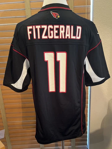 NIKE On Field Larry Fitzgerald #11 Arizona Cardinals Jersey Size M.       P17051 Cover