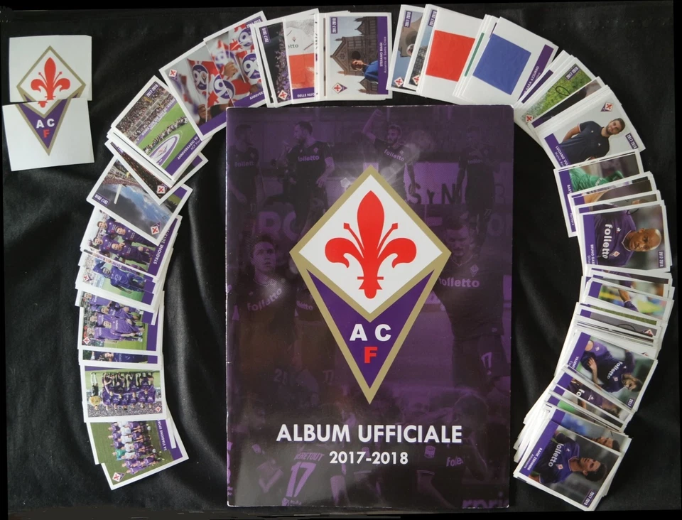 Album ufficiale 2017-2018 e serie completa di figurine ACF Fiorentina, Esselunga - Immagine 1 di 1