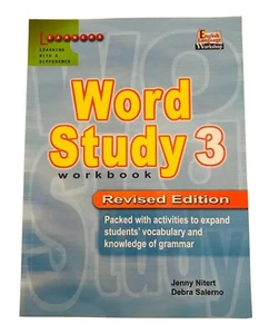 Learners Publishing ~ WORD STUDY ~ Workbook 3 Ages 8-12 Yrs ~ English Grammar BN - Picture 1 of 3