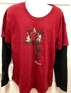 Damen NASCAR DANICA PATRICK Go-Daddy Grafik Langarm Gr. 2XL Neu mit Etikett - Bild 1 von 7