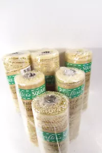 Deco Mesh Lot Tan & Gold Solid Color 6" x 5 Yards for Wreath Making Supplies - Picture 1 of 7