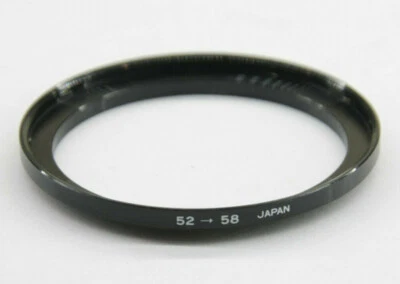 52-58 Step Up Ring - Metal - 52/58 - 52mm-58mm - Used - W158 - Image 1 of 2