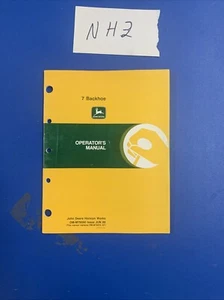 John Deere 7 Backhoe OM-M79590 Issue Jun 88 Operators Manual NOS - Picture 1 of 9
