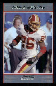 2007 Bowman Chrome Refractors #BC137 Clinton Portis - Picture 1 of 2