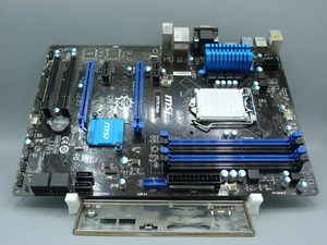 MSI Z97 PC Mate MS-7850 Ver. 1.2 Mainboard LGA 1150 + IO Shield - Bild 1 von 2
