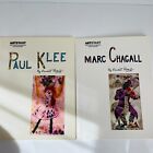 Artstart Paul Klee/Marc Chagall By Ernest Raboff Paperback Vintage 1982 Lot Of 2