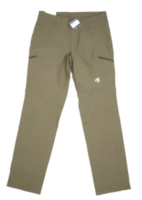 Pantalones Eddie Bauer Guide Pro Verde Pizarra Repelente al Agua Ascent Camp Mujer 6 Foto 1 de 4
