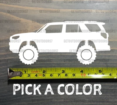 Calcomanía adhesiva 4Runner elevada TRD Pro Stripes Trail quinta generación Toyota 4 Runner Foto 1 de 2